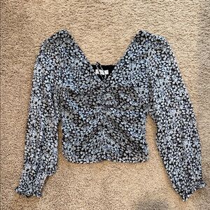 Abercrombie & Fitch Floral Blouse